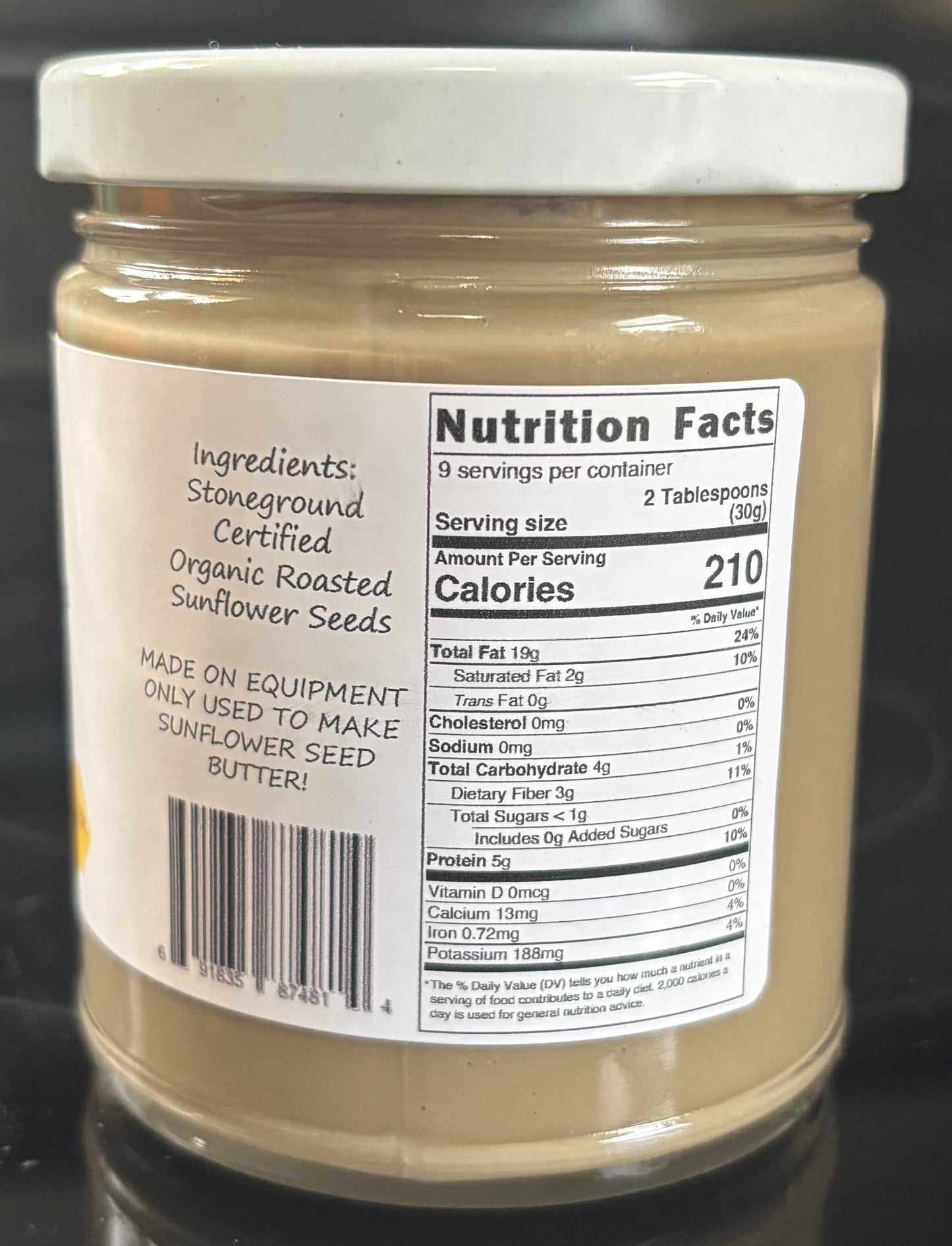Redhook Dreams Sunflower Seed Butter